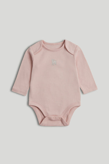 Mothercare 5 Pack My First Long-Sleeved Bodysuits