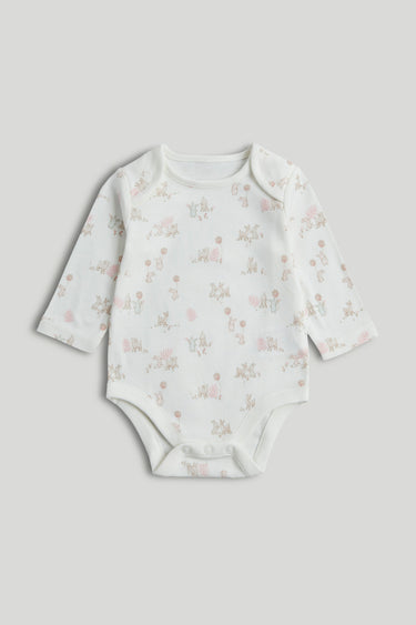Mothercare 5 Pack My First Long-Sleeved Bodysuits