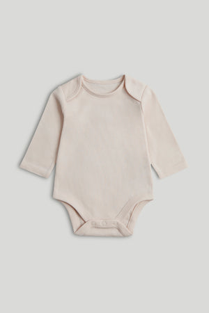 Mothercare 5 Pack Butterfly Long-Sleeved Bodysuits