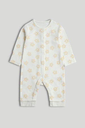 Mothercare 3 Pack Animals Footless Sleepsuits