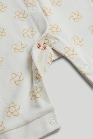 Mothercare 3 Pack Animals Footless Sleepsuits