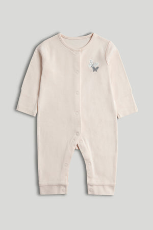 Mothercare 3 Pack Butterfly Footless Sleepsuits