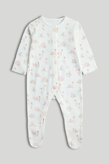 Mothercare 3 Pack My First Pink Sleepsuits