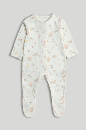 Mothercare 3 Pack Pear Sleepsuits