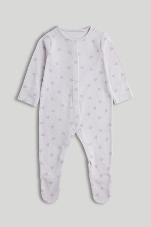 Mothercare 3 Pack Swan Sleepsuits