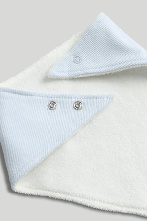 Mothercare 3 Pack My First Blue Dribble Bibs