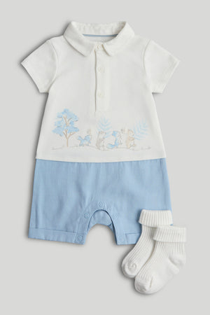 Mothercare My First Romper and Socks Outfit
