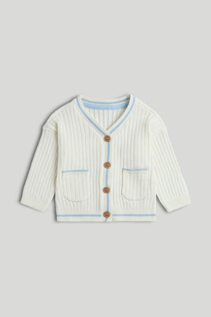 Mothercare My First White Cardigan