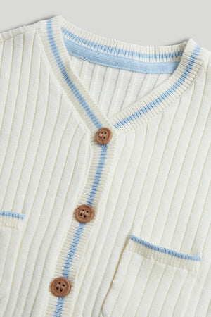 Mothercare My First White Cardigan