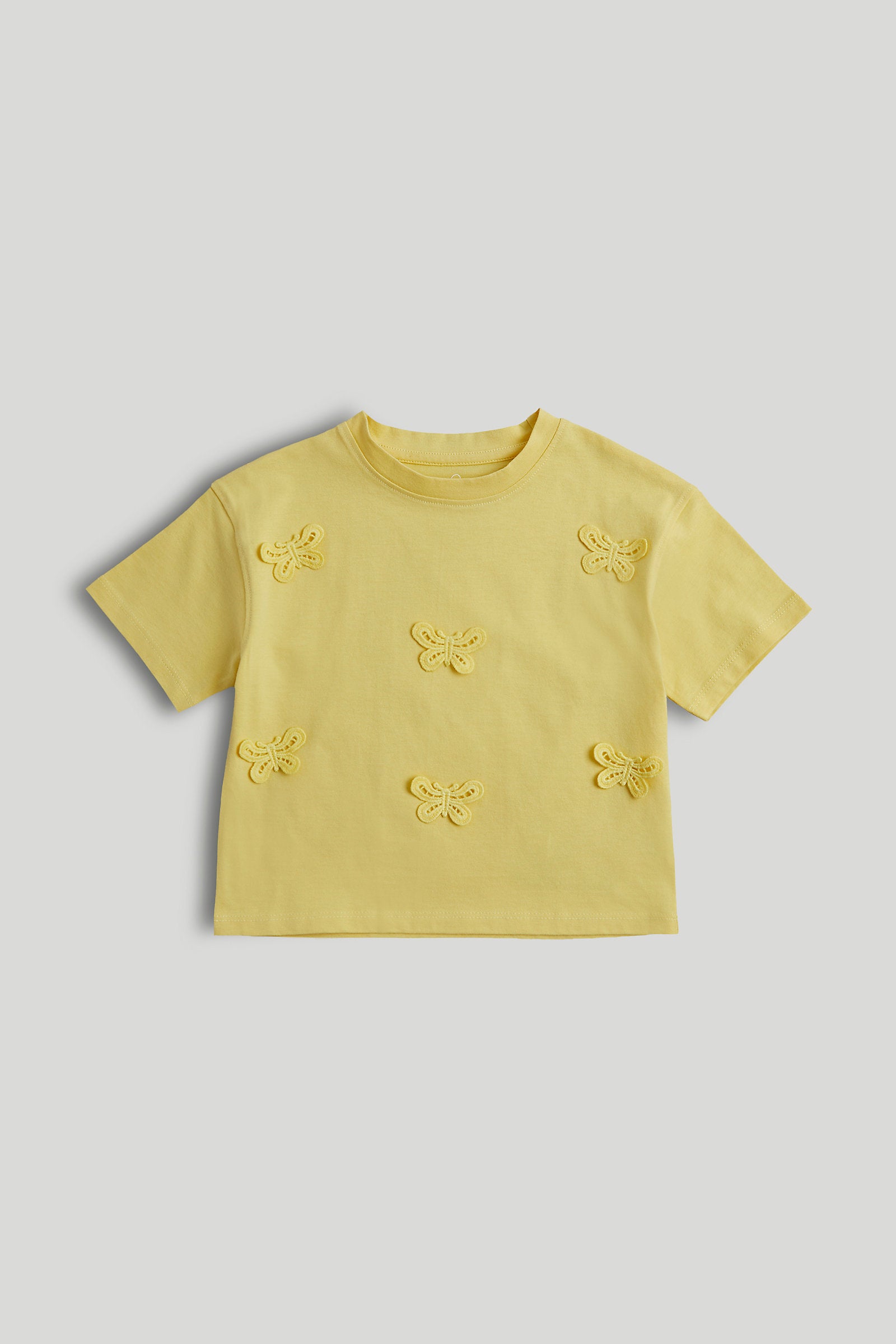 Mothercare Yellow Butterfly T-Shirt