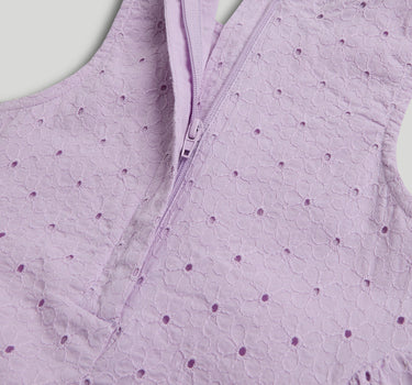 Mothercare Purple Broderie Dress