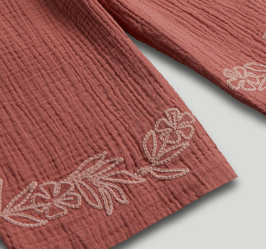 Mothercare Peach Top and Culottes Outfit