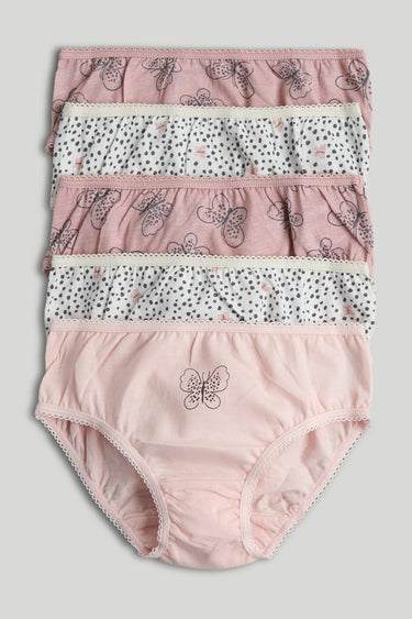 Mothercare 5 Pack Butterfly Briefs