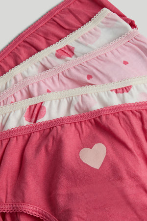 Mothercare 5 Pack Heart Briefs