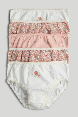 Mothercare 5 Pack Ditsy Briefs