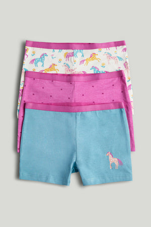 Mothercare 3 Pack Pony Short Briefs