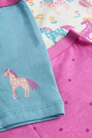 Mothercare 3 Pack Pony Short Briefs
