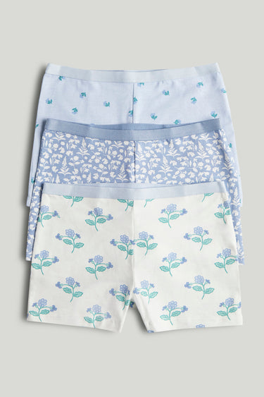 Mothercare 3 Pack Floral Short Briefs