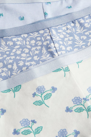 Mothercare 3 Pack Floral Short Briefs