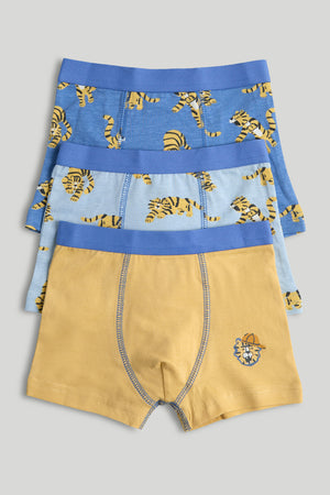 Mothercare 3 Pack Tiger Trunk Briefs