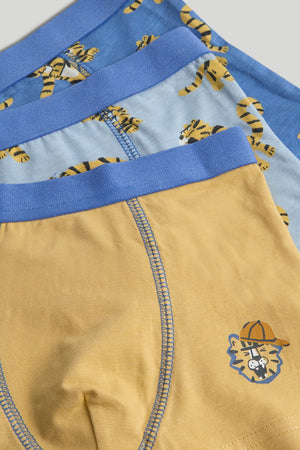 Mothercare 3 Pack Tiger Trunk Briefs