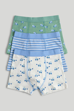 Mothercare 3 Pack Truck Trunk Briefs