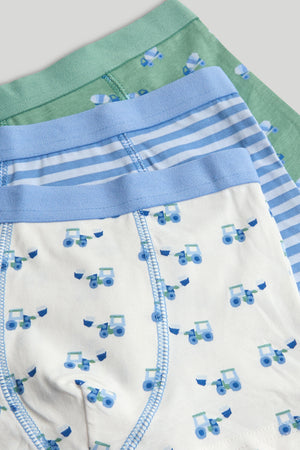 Mothercare 3 Pack Truck Trunk Briefs