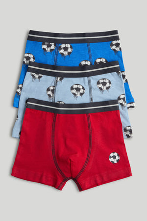 Mothercare 3 Pack Football Trunk Briefs
