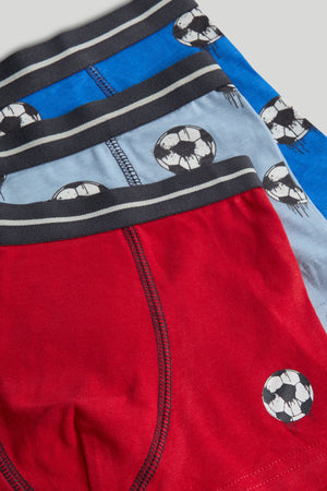 Mothercare 3 Pack Football Trunk Briefs