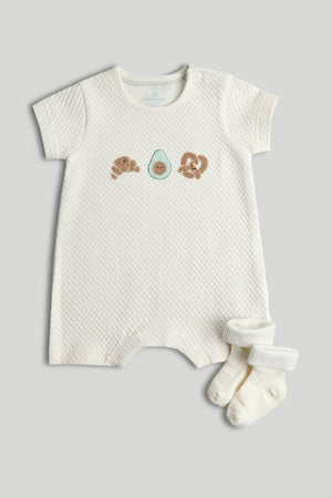 Mothercare My First Romper and Socks Outfit