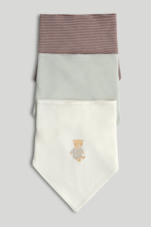 Mothercare 3 Pack Dribble Bibs