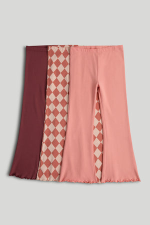 Mothercare 3 Pack Flared Leggings
