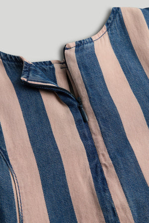 Mothercare Striped Denim Dress