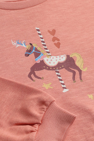 Mothercare Pink Horse Sweatshirt