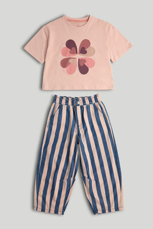 Mothercare T-Shirt and Jeans Outfit