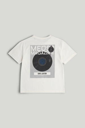 Mothercare Cream Vinyl T-Shirt