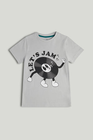Mothercare Blue Let's Jam T-Shirt