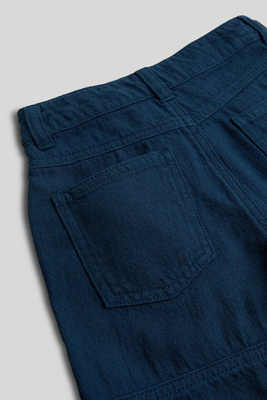 Mothercare Navy Linen Blend Shorts