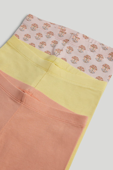Mothercare 3 Pack Cropped Leggings