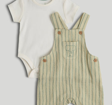 Mothercare Bibshorts and Bodysuit Outfit