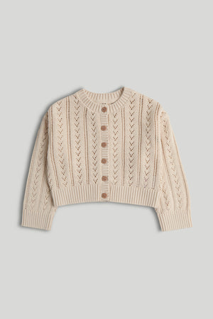 Mothercare Natural Pointelle Cardigan