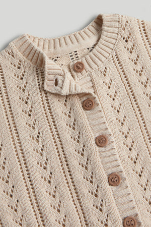 Mothercare Natural Pointelle Cardigan