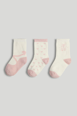 Mothercare 3 Pack Ballet Socks