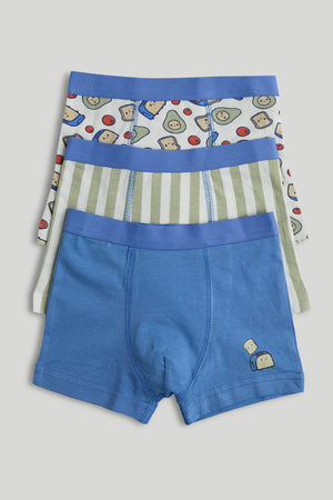 Mothercare 3 Pack Breakfast Trunk Briefs