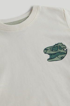 Mothercare Checked Shirt and T-Shirt Set
