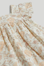 Load image into Gallery viewer, Mothercare Floral Muslin Dress and Knickers Outfit
