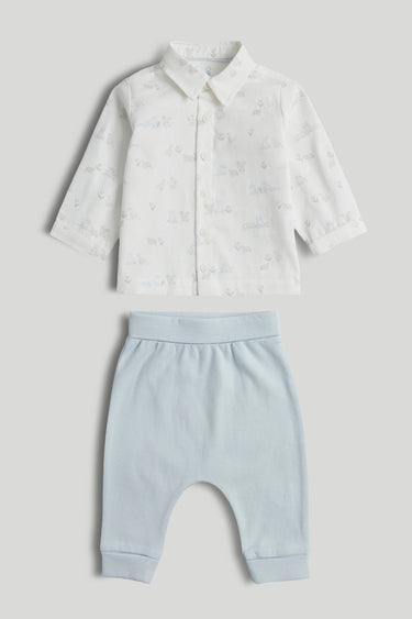 Mothercare My First Shirt and Joggers Outfit