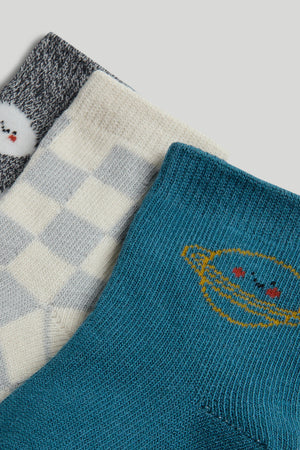 Mothercare 3 Pack Planet Baby Socks