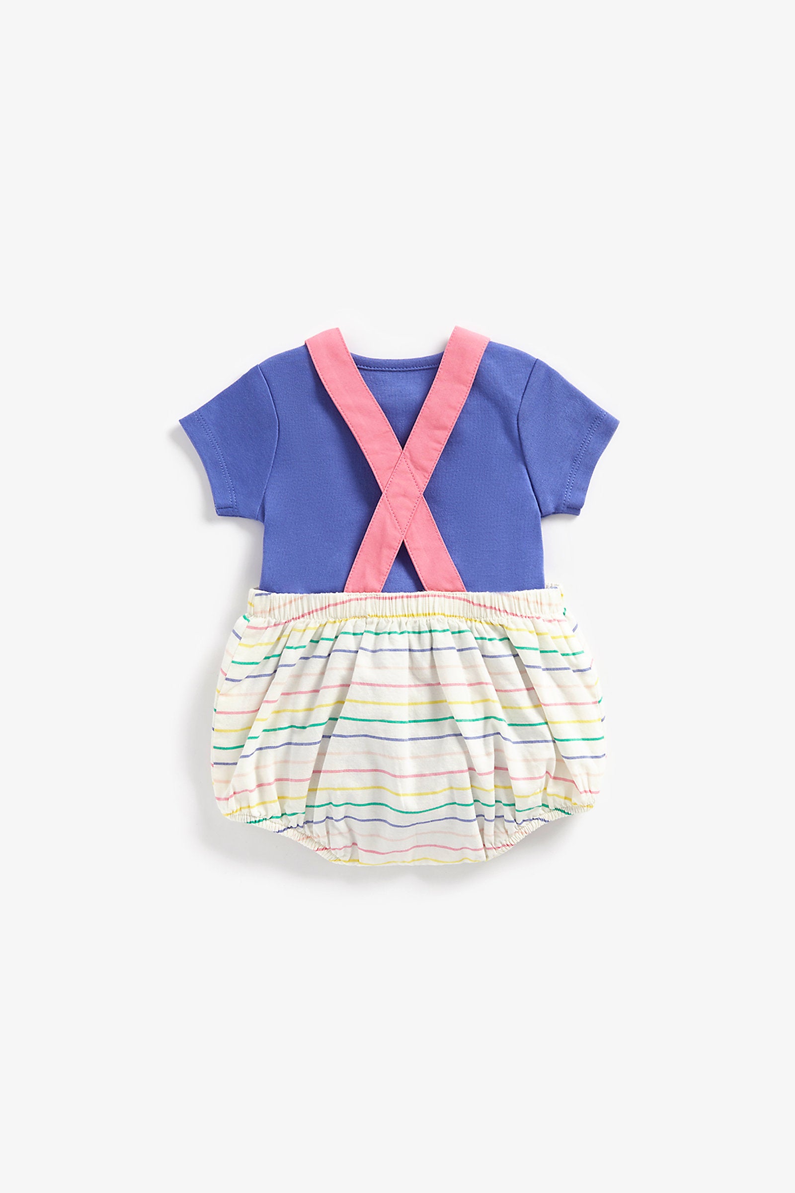 Mothercare Caterpillar Bibshorts And Bodysuit Set