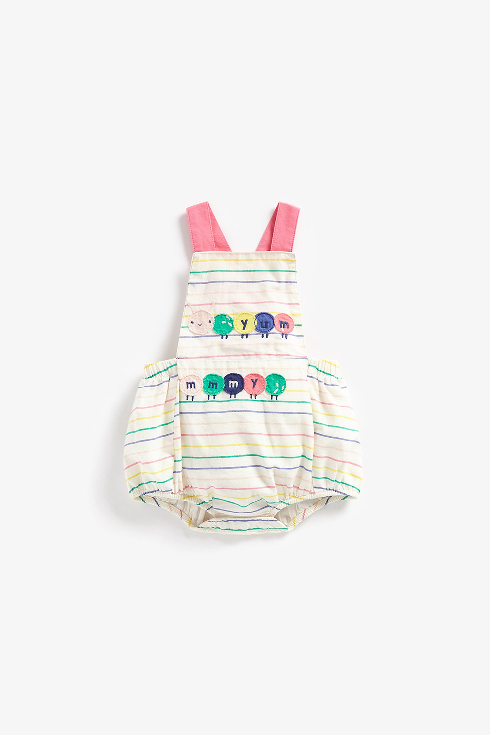 Mothercare Caterpillar Bibshorts And Bodysuit Set